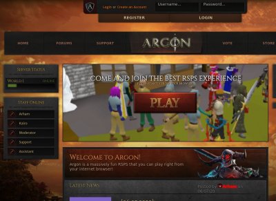 Argon | OSRS & Pre-EOC