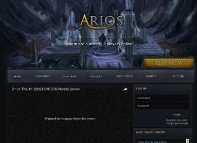 Arios 530 - OSRS in HD