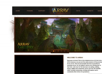 Arrav RSPS - Bringing back the past!