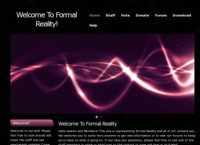 Formal Reality