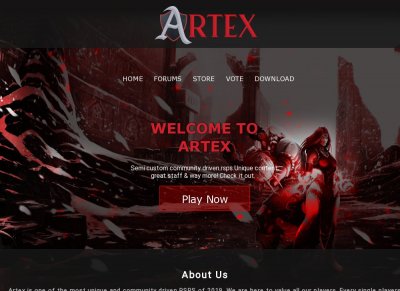 Artex RSPS - Greatest of all time (PLAY NOW)