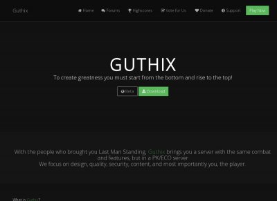 Guthix - The RSPS you should be playing