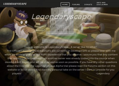 LegendaryScape - Unique Custom RSPS