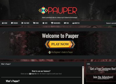 Pauper - Properly Unique | 2012 Throwback | Online Since 2017