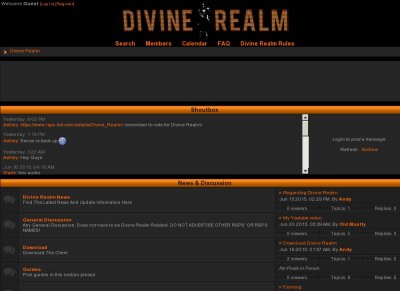 Divine Realm 2015 NEED STAFF 
