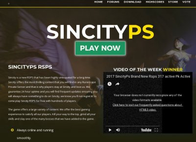SincityPS 1 RSPS - Raids - Inferno