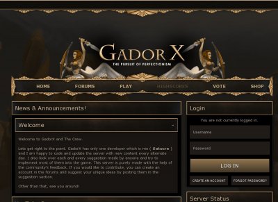 GadorX - The Pursuit of Perfectionism