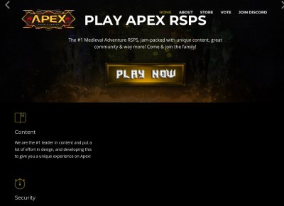 Apex - The King in Custom RSPS