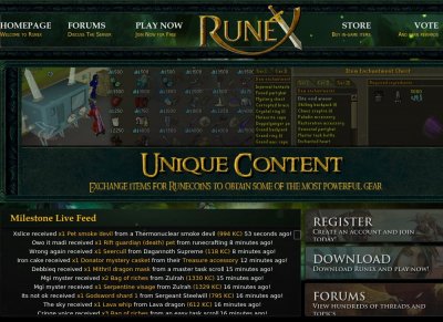 Runex - The Most UNIQUE Economy RSPS