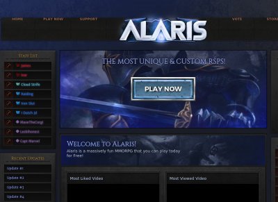 Alaris - #1 CUSTOM RSPS - 250+ PLAYERS ONLINE