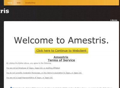 Amestris 317/608+ - Webclient