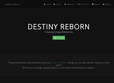 Destiny Reborn