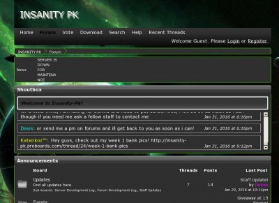 Insanity Pk