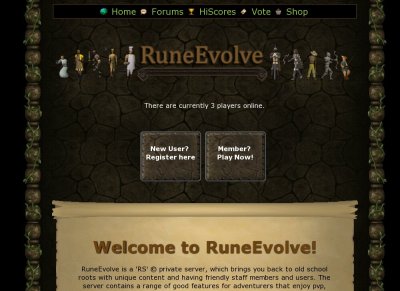 474 RuneEvolve RSPS