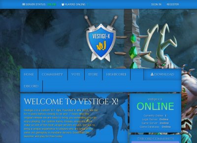 Vestige-x OSRS  Customs  Community Driven Experience