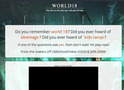 World18 - Play like you did in the good old days