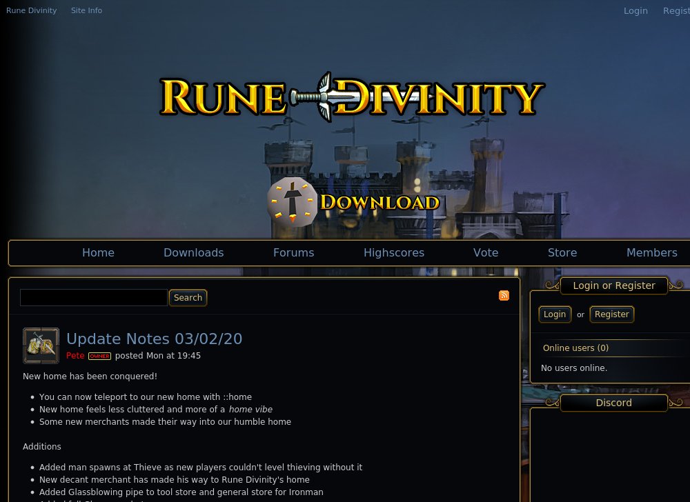 Rune Divinity