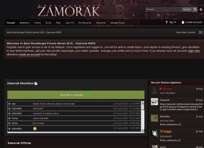 Zamorak RSPS - Raids 1 & 2 Here